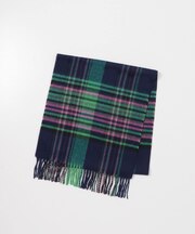 THE INOUE BROTHERS Brushed Scarf Check