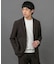 LIFE STYLE TAILOR　4WAYストレッチメランジジャケット