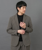 LIFE STYLE TAILOR 4WAYストレッチメランジジャケット