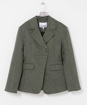 GANNI Mouline Suiting Blazer