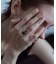 SMELLY so’　onyx ball chain ring