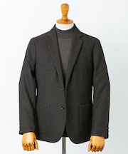 LIFE STYLE TAILOR ツイードライクコンフォータブルジャケット