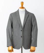 LIFE STYLE TAILOR ツイードライクコンフォータブルジャケット