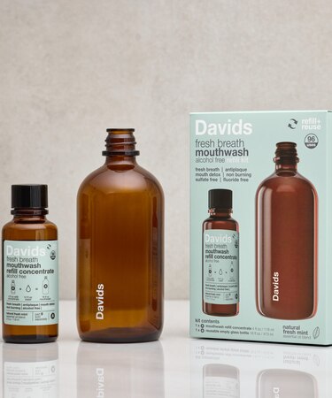 『WEB限定』Davids fresh breath mouthwash