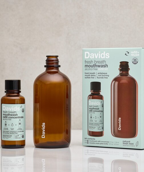 『WEB限定』Davids fresh breath mouthwash