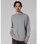 MIX MOULINE CREW-NECK KNIT
