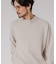MIX MOULINE CREW-NECK KNIT