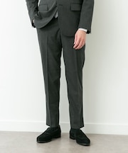 LIFE STYLE TAILOR ウールライクコンフォータブルスマートパンツ