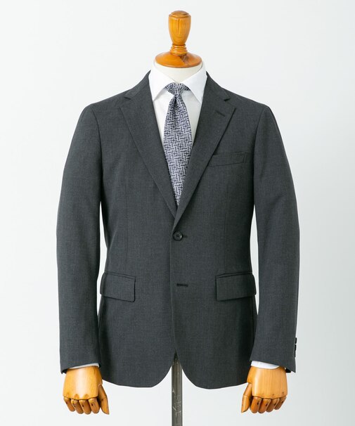 LIFE STYLE TAILOR ウールライクコンフォータブルスマートジャケット