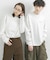『一部WEB限定カラー』『ユニセックス』シシュウダンボールポンチロングスリーブTシャツ