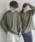 『一部WEB限定カラー』『ユニセックス』シシュウダンボールポンチロングスリーブTシャツ