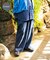 『別注』Wrangler×EKAL　デニムリラックスバギーパンツ