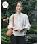 『仁村紗和さん着用』『UR TECH Renew Knit』2WAYベスト