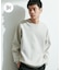 『UR TECH Renew Knit』クルーネックプルオーバー