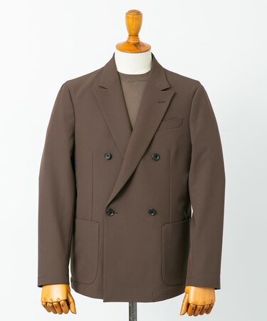LIFE STYLE TAILOR 4WAYストレッチコンフォータブルダブルジャケット