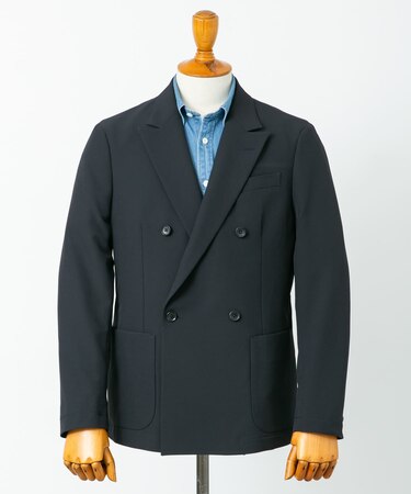 LIFE STYLE TAILOR 4WAYストレッチコンフォータブルダブルジャケット