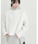 シルケットコットンロングスリーブTシャツ