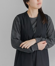 FORK&SPOON CAVEボーダーロングスリーブTシャツ