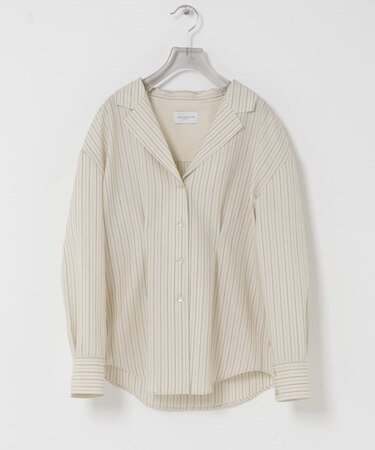 new basic　TILORED SLEEVE SHIRTS