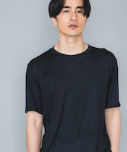 『マシンウォッシャブル』『XLサイズあり』ハイクオリティショートスリーブウールTシャツ