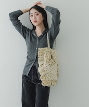 シュシュセットサイドフリルトート