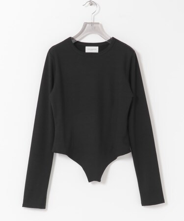 new basic　WASHABLE WOOL CONTOUR TOP