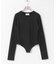 new basic　WASHABLE WOOL CONTOUR TOP