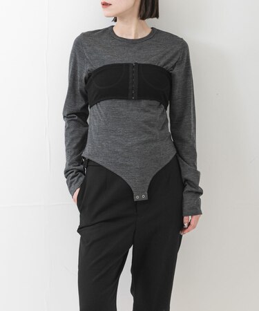 new basic WASHABLE WOOL CONTOUR TOP
