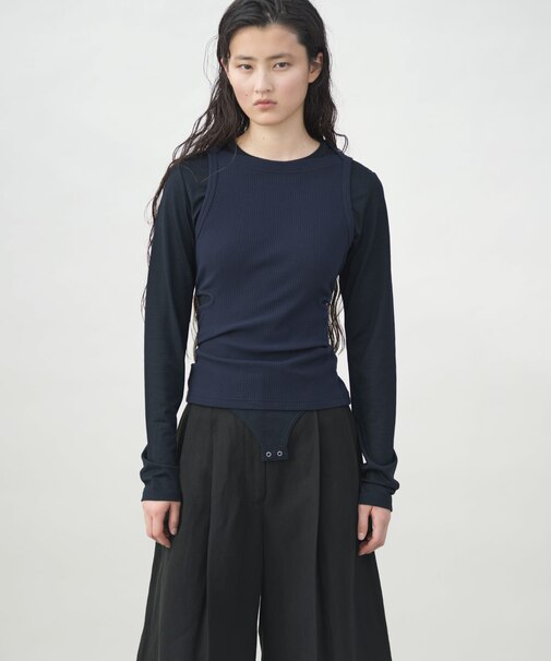 new basic WASHABLE WOOL CONTOUR TOP