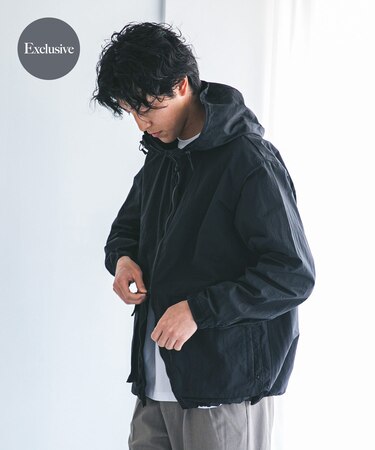 『別注』Snow Peak Apparel×DOORS NYLON WASHER PARKA