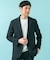 LIFE STYLE TAILOR　メランジストレッチジャケット