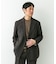 LIFE STYLE TAILOR　ウーリーノグレンチェックダブルジャケット
