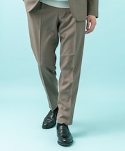 LIFE STYLE TAILOR メランジストレッチパンツ