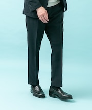LIFE STYLE TAILOR メランジストレッチパンツ
