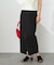 『UR TECH DRYLUXE』リネンライクスリットタイトスカート