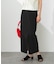 『UR TECH DRYLUXE』リネンライクスリットタイトスカート