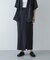 『UR TECH DRYLUXE』リネンライクスリットタイトスカート