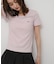 『一部WEB限定カラー』ラウンドネックリブTシャツ(半袖)