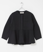 MARILYN MOON PAPER KNIT EMBROIDERY JACKET