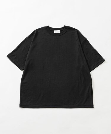 『洗濯可』new basic WASHABLE MERINO WOOL T-SHIRTS