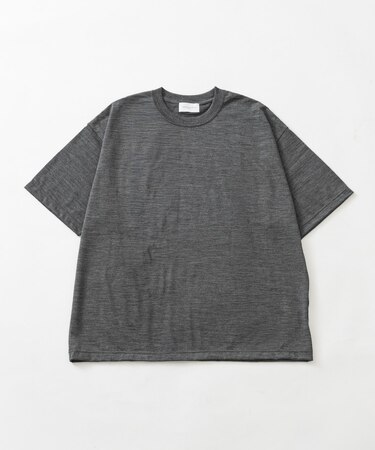 『洗濯可』new basic WASHABLE MERINO WOOL T-SHIRTS