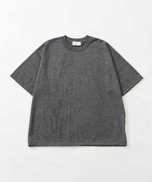 『洗濯可』new basic WASHABLE MERINO WOOL T-SHIRTS