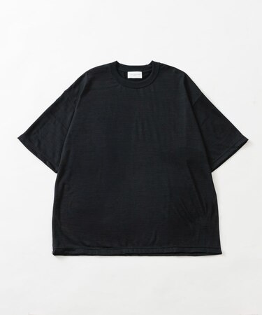 『洗濯可』new basic　WASHABLE MERINO WOOL T-SHIRTS
