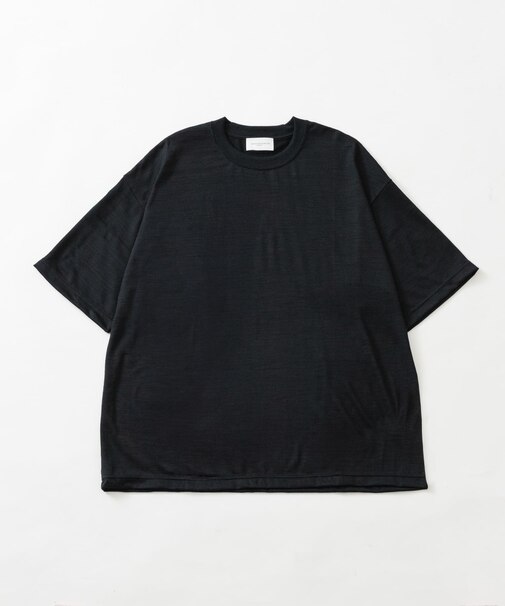『洗濯可』new basic　WASHABLE MERINO WOOL T-SHIRTS