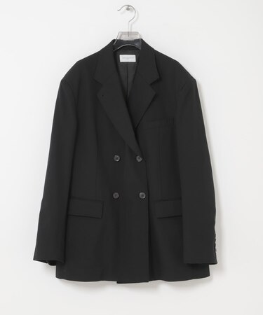 new basic　HIGH TWIST WOOL JACKET
