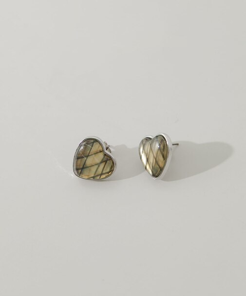 ジュシメタルハートピアス