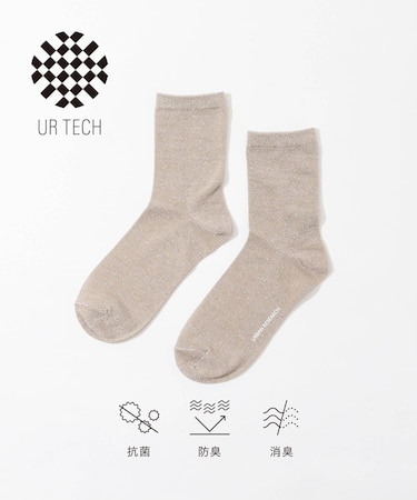『UR TECH』ラメミックスソックス