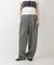 new basic　HIGH TWIST WOOL PANTS