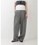 new basic　HIGH TWIST WOOL PANTS