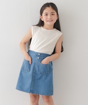 『150サイズあり』ノースリランダムリブカットソー(KIDS)